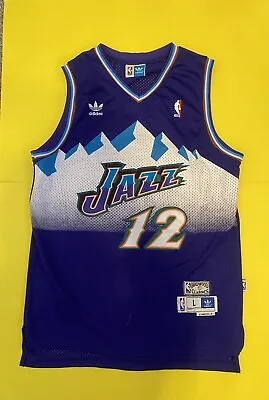 Vintage Champion NBA Utah Jazz John Stockton #12 Basketball Jersey • $55