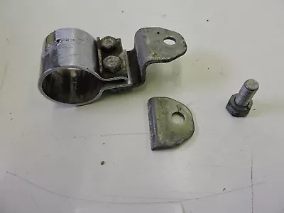 1974 MZ TS250 TS 250 Front Exhaust Clamp Mount & Bolt  A35 • $45