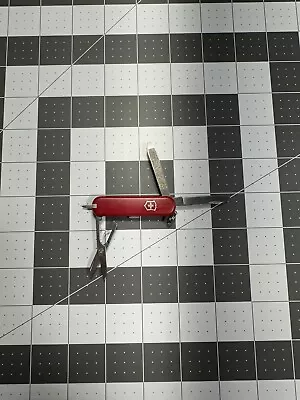 Victorinox Signature Swiss Army Knife Red 58MM - Pen - 4933 • $20