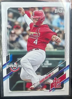 2021 Topps Opening Day Yadier Molina St. Louis Cardinals #41 Puerto Rico 🇵🇷 • $0.85