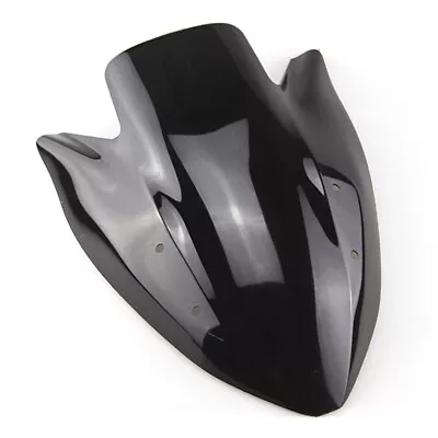 Black Windscreen For Kawasaki Z1000 2003 2004 2005 2006 ABS Plastic Windshields • $22.95