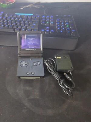 $75 • Buy Nintendo Game Boy Advance SP Handheld Console W/crash Huge Adventure- Onyx Black