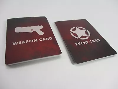 WOLFENSTEIN: The Board Game THE OLD BLOOD WEAPON & EVENT CARDS Bethesda NEW!! • $15.20