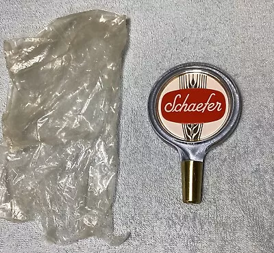 Vtg. Schaefer Lucite Beer Tap Handle Nos • $10