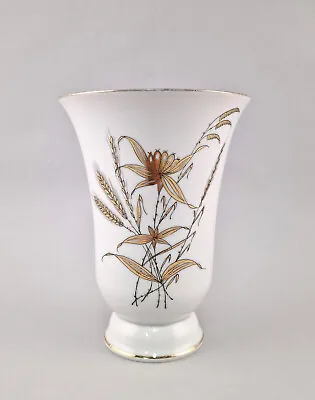 9240074-d Krater- Vase Porcelain Weimar Thuringia Gräserdekor 16x21cm • $128.25