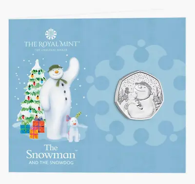£12.49 • Buy Royal Mint - 2022 Snowman & Snowdog BU 50p Coin - Fifty Pence Presentation Pack