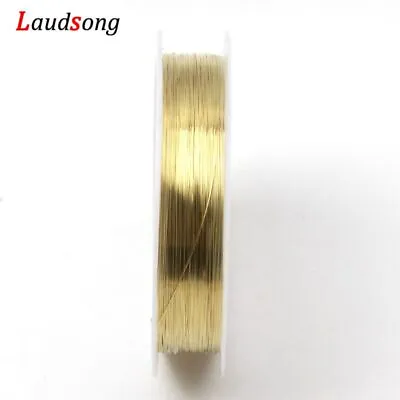 Beading Wire Cord String Jewelry Accessories Making 0.2/0.3/0.4/0.5/0.6/0.8/1mm • $7.68