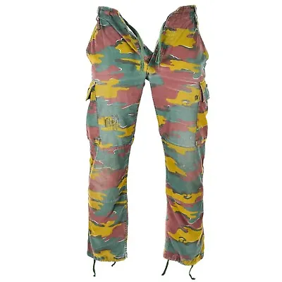 Original Belgian Army Military Combat M90 Field Pants JIGSAW Trousers Surplus • $43.22
