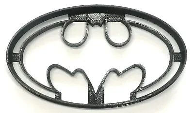 £2.87 • Buy Batman Oval Symbol Superhero Dc Comics Cookie Cutter Usa Pr4097