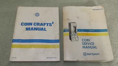 Vintage Bell System Coin Crafts And Coin Service Manual • $50