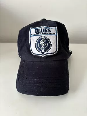 AFL Carlton Blues Retro Cap Hat First 18 Apparel Adjustable  • $26