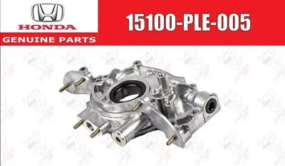 Honda Genuine CIVIC FRV Stream EP2 D-SERIES D16V1 Oil Pump 15100-PLE-005 OEM • $193.12