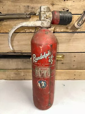 Vintage Randolph  4  Fire Extinguisher • $10