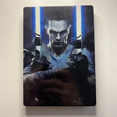 Star Wars The Force Unleashed II 2 Collector's Edition Xbox 360 Steel Book Case • $16.30