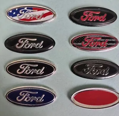 FORD Steering Wheel Emblem Decal Sticker Mustang F150 Escape GT 58x24mm 2 1/4  • $11.99