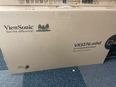 ViewSonic 1440p IPS Monitor VX3276-2K-mhd 32  Thin-Bezel With HDMI And • $188.88