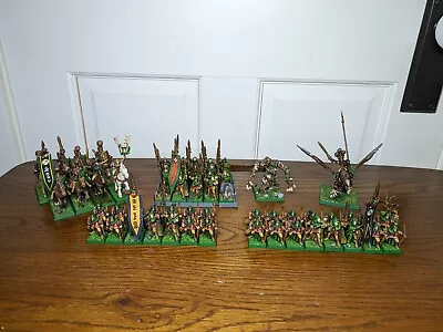 Painted Wood Elves Warhammer Fantasy Army - Retro  Oop  Classic • $2250