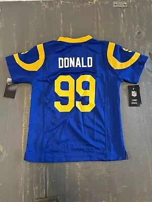 Aaron Donald Los Angeles Rams Nike On Field Jersey Youth Medium • $24.99
