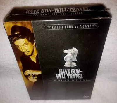 Have Gun-Will Travel The Complete 1st TV Season 6 Disc DVD Box Set Richard Boone • $17.98