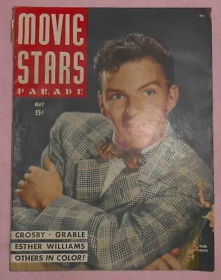  Movie Stars Parade  Magazine 1945 - Frank Sinatra  • $20