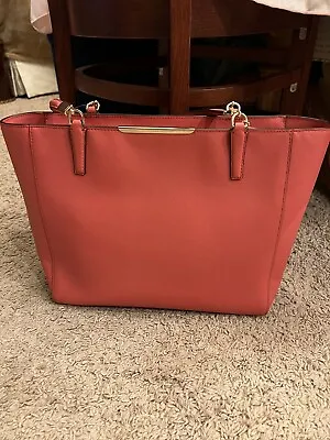 NWT Coach Madison East West Pink Saffiano Leather Tote/Shoulder Bag 29002 • $125