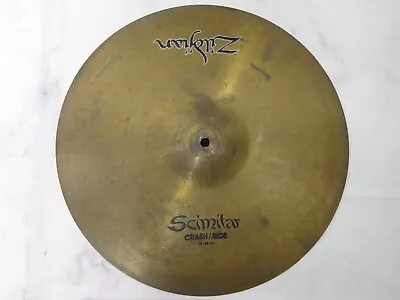 Vintage Zildjian - Scimitar 18in. Crash/ Ride Cymbal • $50