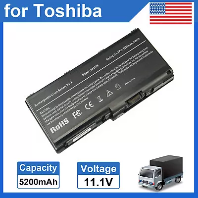 PA3730U-1BRS Battery For Toshiba Satellite P500 P505 P505D PA3729U-1BRS 5200mAh • $16.99