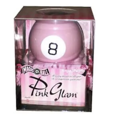 NEW IN ORIGINAL BOX Vintage Pink  Glam Magic 8 Ball Collectible RARE VHTF! • $295