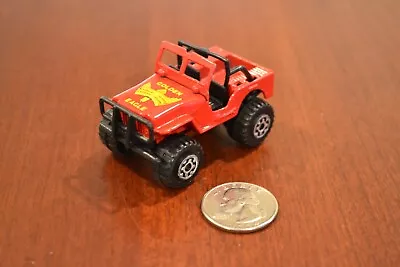 Vintage Matchbox Jeep 4x4 Cj Series Red Golden Eagle Loose 1981 • $4.99