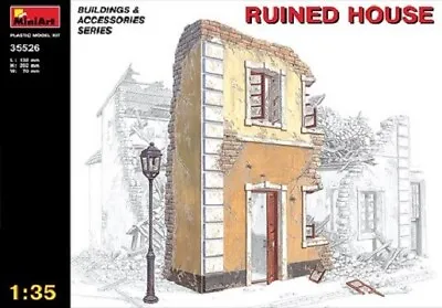 MiniArt 35526  1:35th Scale Ruined House  Buildings & Accessories Series • £24.99