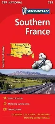 £4.94 • Buy Southern France - Michelin National Map 725
