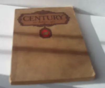 The Century Magazine 1922 Vintage Art Deco Book C.200 Pages Adverts News Etc. • $31.08