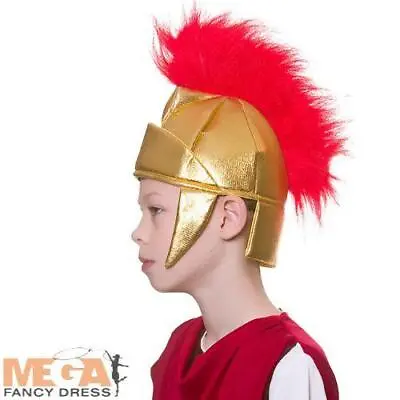 £6.99 • Buy Kids Roman Helmet Spartan Warrior Boys Fancy Dress Girls Book Day Costume Access