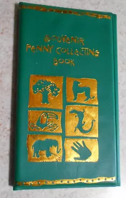 Souvenir Elongated Penny Collecting Book USA Holds 36 Coins Zoo Cover • $2.99