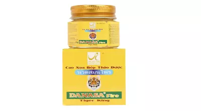Danasa Fire Tiger Balm Herbal Rub Warms And Relieves Pain 20g Jar • $4.50