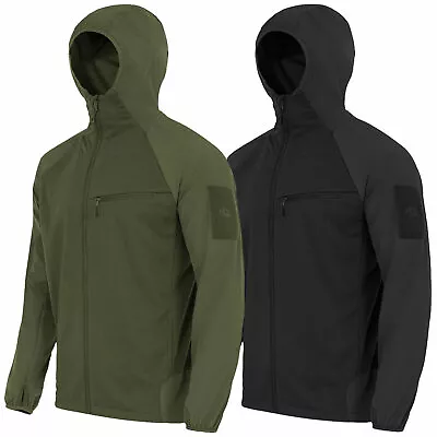 Highlander Hirta Hybrid Tactical Zip Fleece Hoodie Thermal Jacket Windproof • £52.95