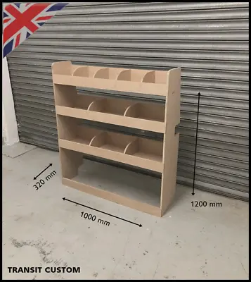 Ford Transit Custom Van Racking - Shelving - Storage For Swb • £109