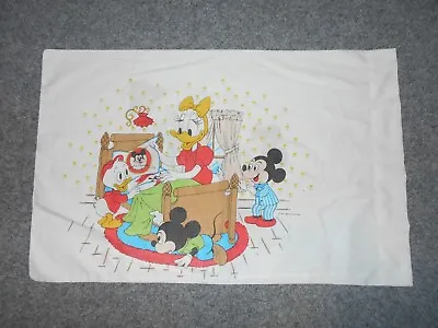 Walt Disney Prod Mickey & Minnie Mouse Home Sweet Home Standard Pillow Case • $8.99