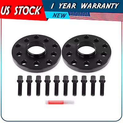 15mm 5x100 & 5x112 M14x1.5 2 Pcs Wheel Spacers Fits Audi A3 2005 2006 2007-2011 • $42.40