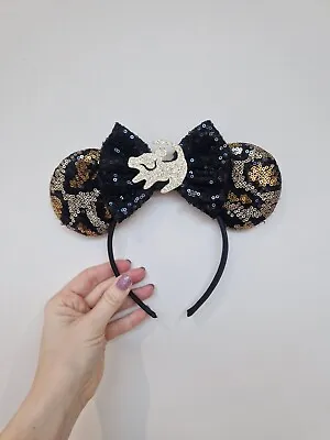 Disney Animal Kingdom Ears Headband - Simba - The Lion King  Minnie Mouse - Bow • £10.29