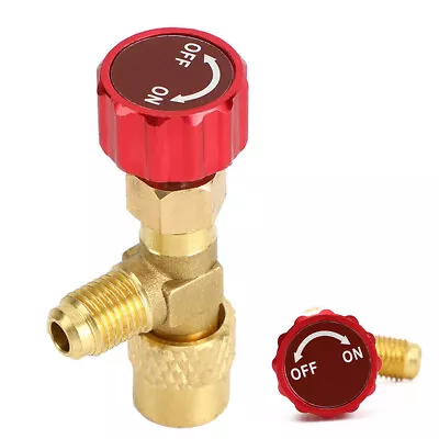 R410A Charging Valve Adapter 1/4  SAE Male To 5/16  SAE Famale US • $10.99