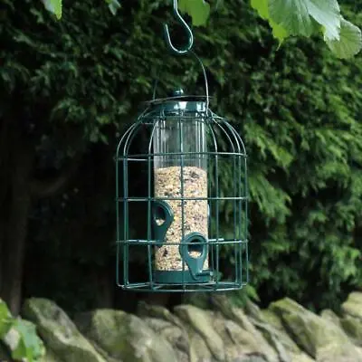 Natures Market Wild Bird Seed Feeder Cage With Squirrel Guard • £7.25