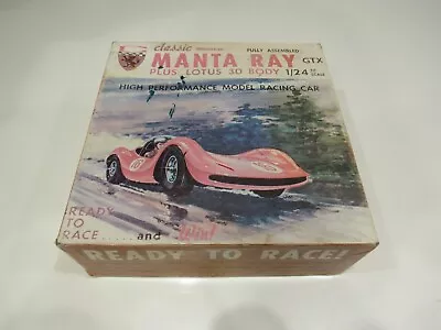Manta Ray GTX Classic C-360 Motor Slot Model Car Racing 1/24 Scale Vintage • $135