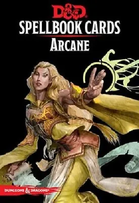 $42.75 • Buy Spellbook Cards: Arcane Deck - Dungeons & Dragons - 73915