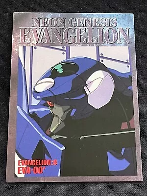 Neon Genesis Evangelion Card EV8 EVA-00 ' SEGA BANDAI 1997 Japanese F/S • $8.99