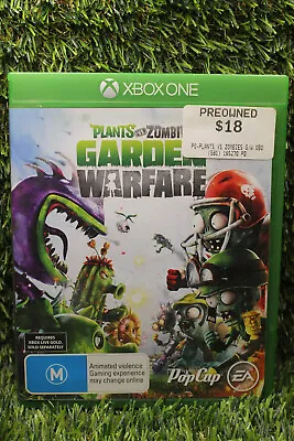 Plants Vs Zombies Garden Warfare - Microsoft Xbox One Series X S - AUS PAL • $11.99