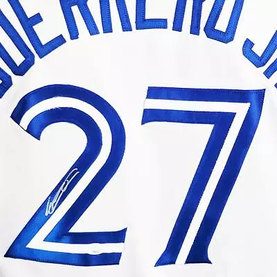 Vladimir Guerrero Jr Signed Toronto White Baseball Jersey (JSA) • $160.95