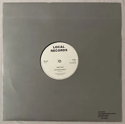 Janet Kay - Eternally Grateful - Vinyl 12“ Single - Local 1984 EX+ • £12.99
