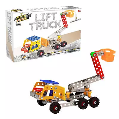 Construct It Kit -  Mechanical Lift Truck - Model - Metal - Educational • £12.99