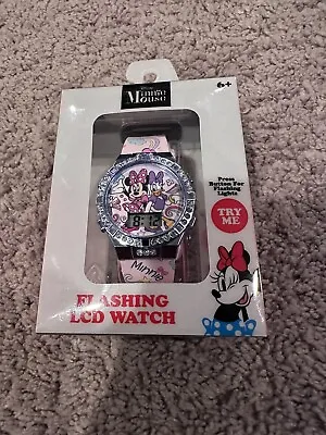 Minnie Mouse Flashing Digital LCD Watch  New  • $16
